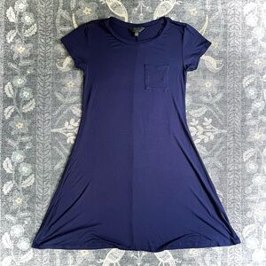 41 Hawthorn Navy Blue T-Shirt Dress